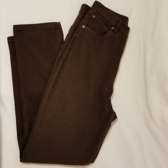 Vintage Jones NY Brown Jeans. Resembles “Suede” Cloth size 10 - Picture 3 of 14
